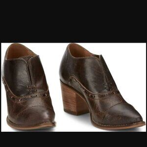 NEW Nocona Sherry Snake Print Western Booties - Snip Toe For Women 1225 3s3